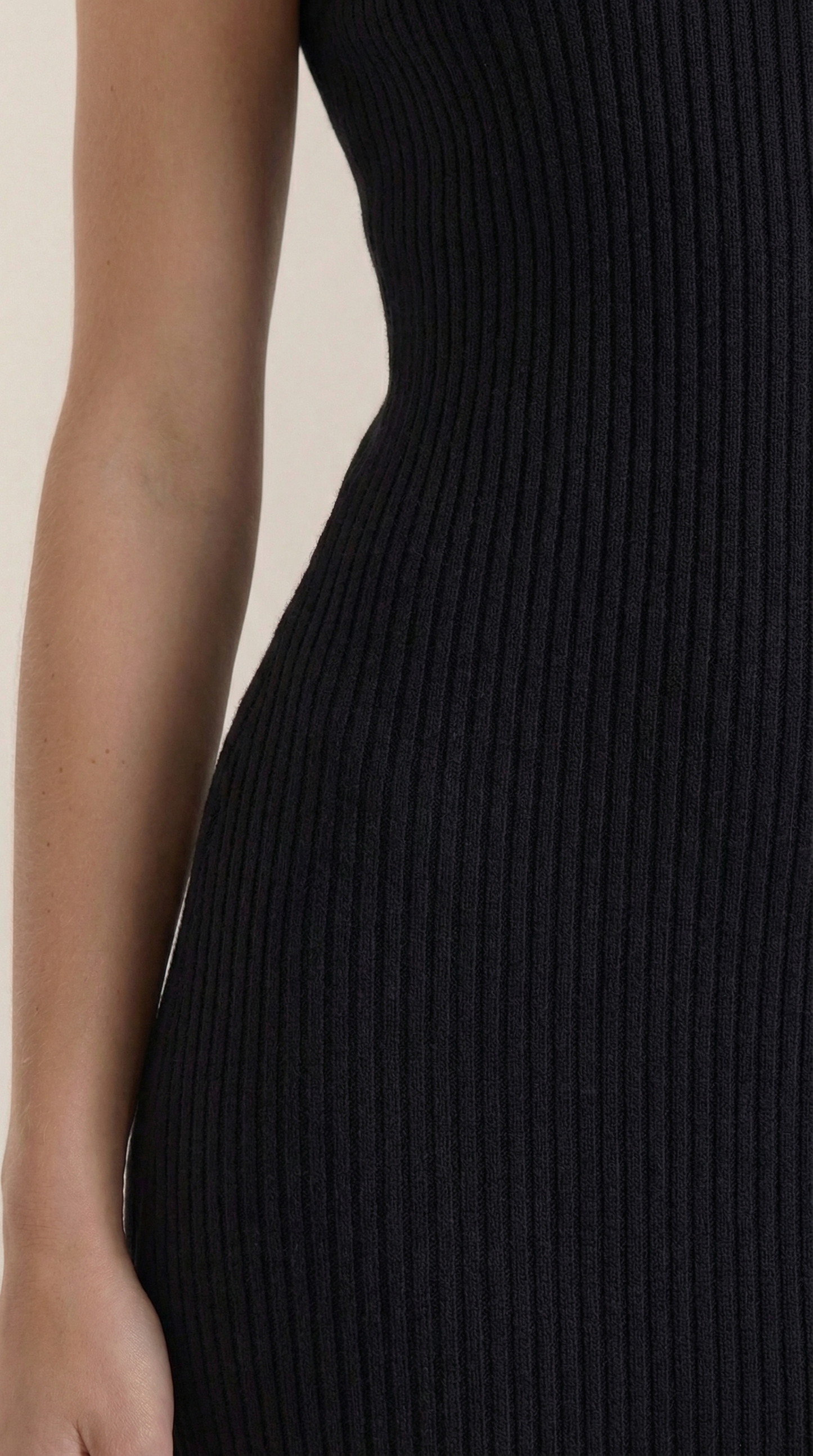 Mock Neck Bodycon Dress