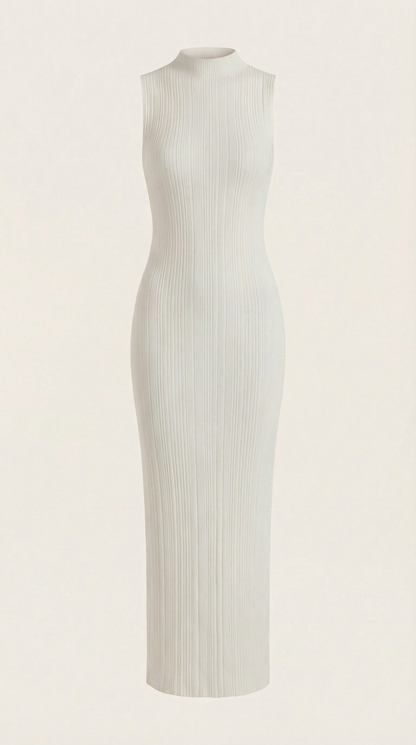 Mock Neck Bodycon Dress
