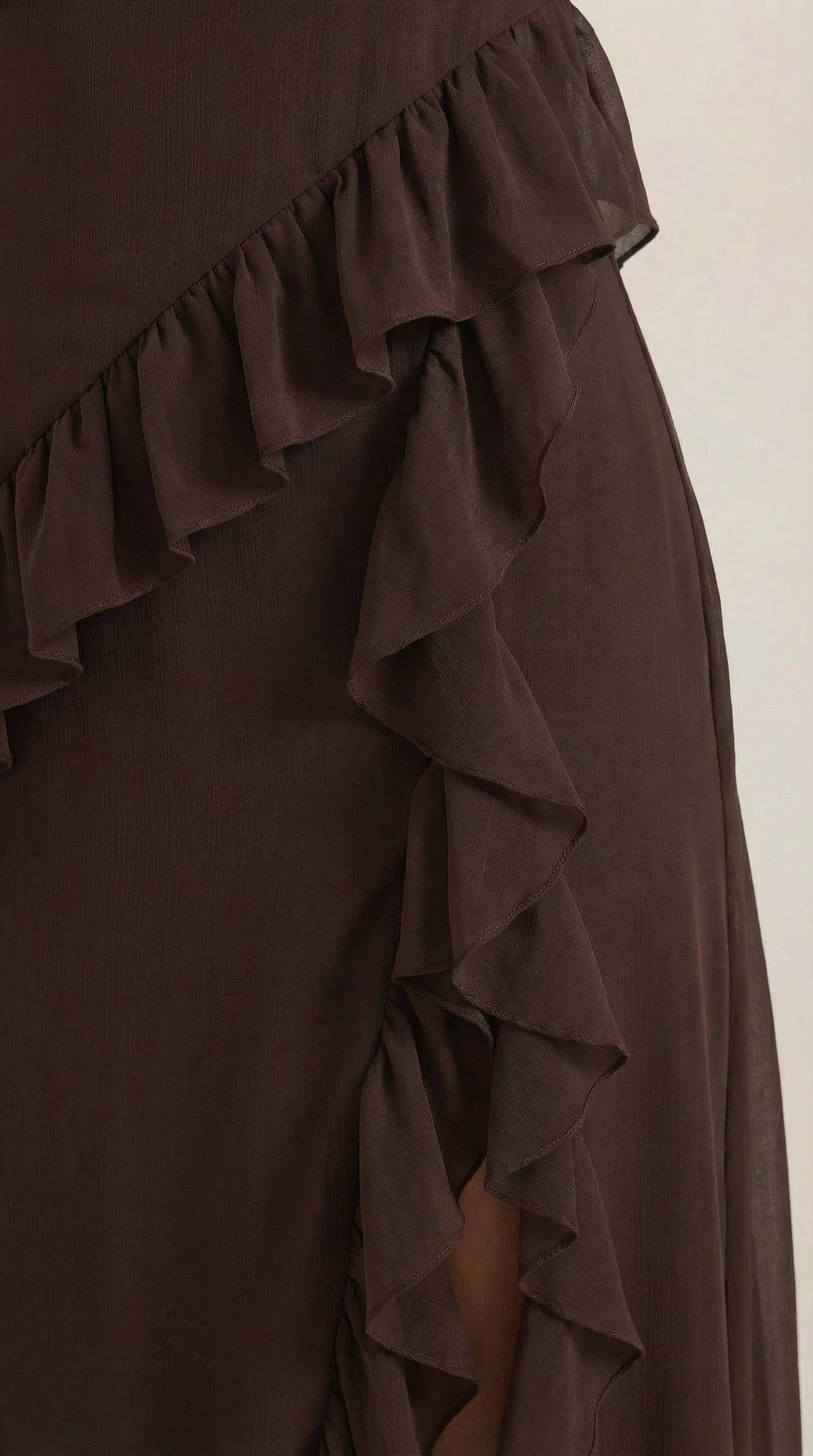 Maxivestido Susan con volantes