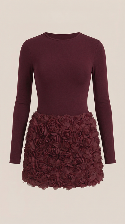 Texture Mini Dress