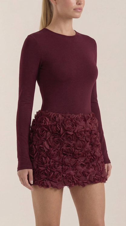 Texture Mini Dress