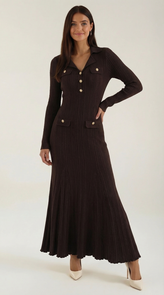 Knit Maxi Dress