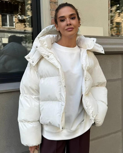 Ella | Chaqueta acolchada con capucha para mujer