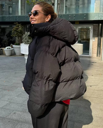 Ella | Chaqueta acolchada con capucha para mujer