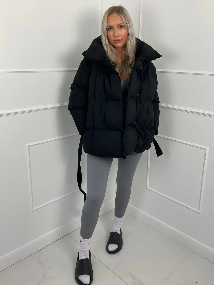 Brooklyn | Winter Belted Puffer Coat For Women