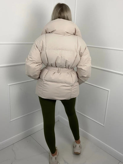 Brooklyn | Winter Belted Puffer Coat For Women