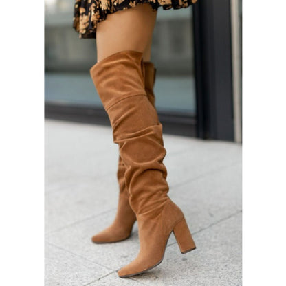 Audrey | Botas de tacón alto por encima de la rodilla para mujer