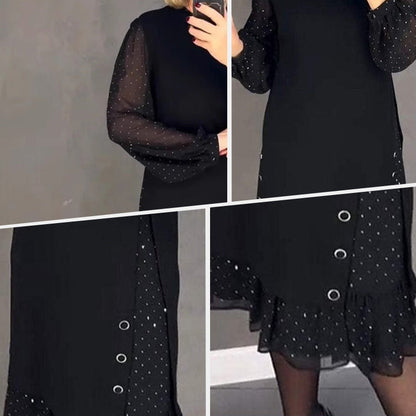 Florea | Vestido de noche elegante degradado 