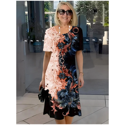 Printed Relaxed Dress