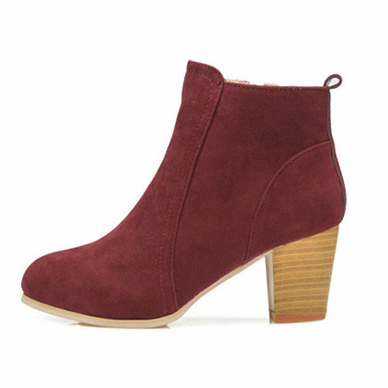 Lily | Women’s Casual High Heel Ankle Boots