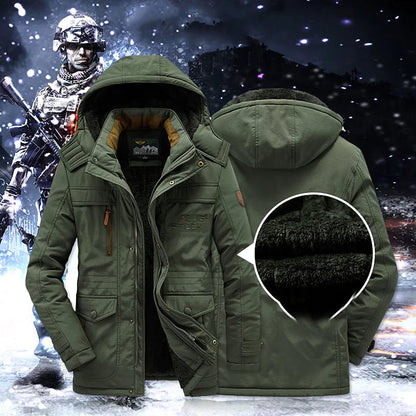 Austin | Chaquetas de invierno resistentes con capucha para hombre