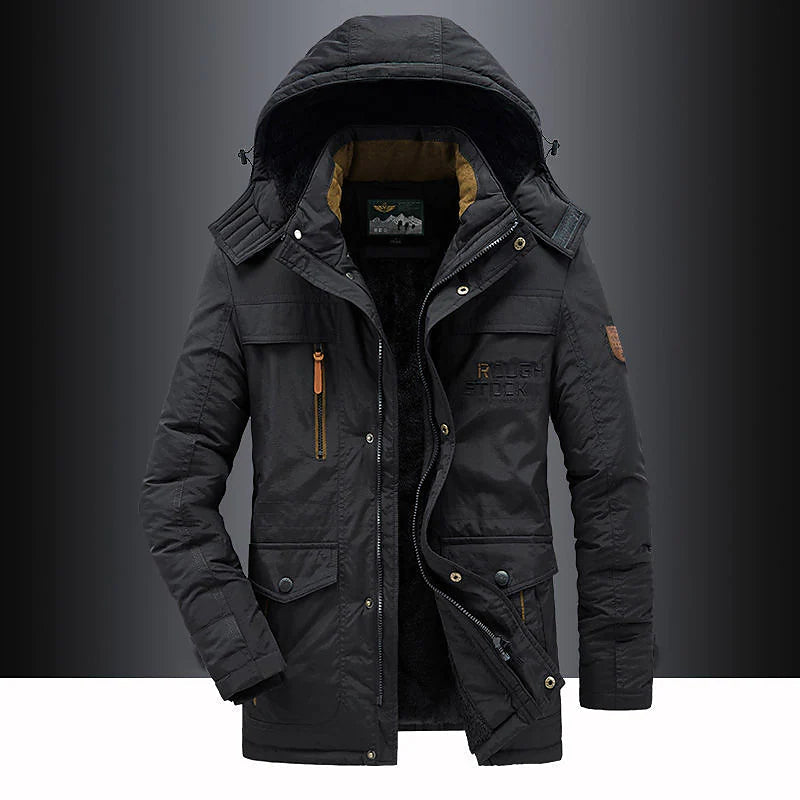 Austin | Chaquetas de invierno resistentes con capucha para hombre