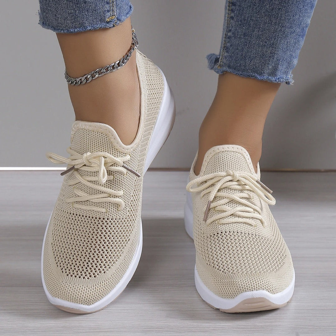 LuxeSpark Platform Walking Shoes
