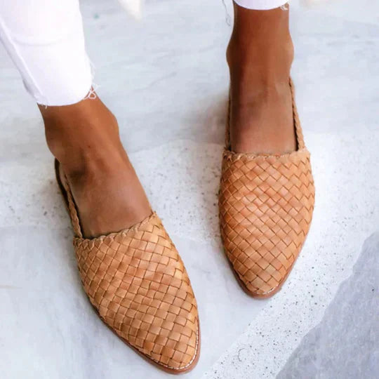 Lyn | Artisan Crafted Flat Sandals