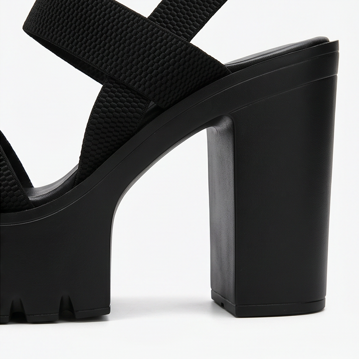 Veluna™ – Chunky Platform Heel Sandals