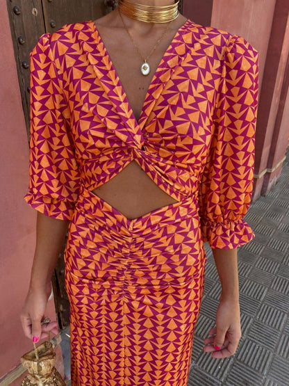 Vestido de satén de verano Lara™