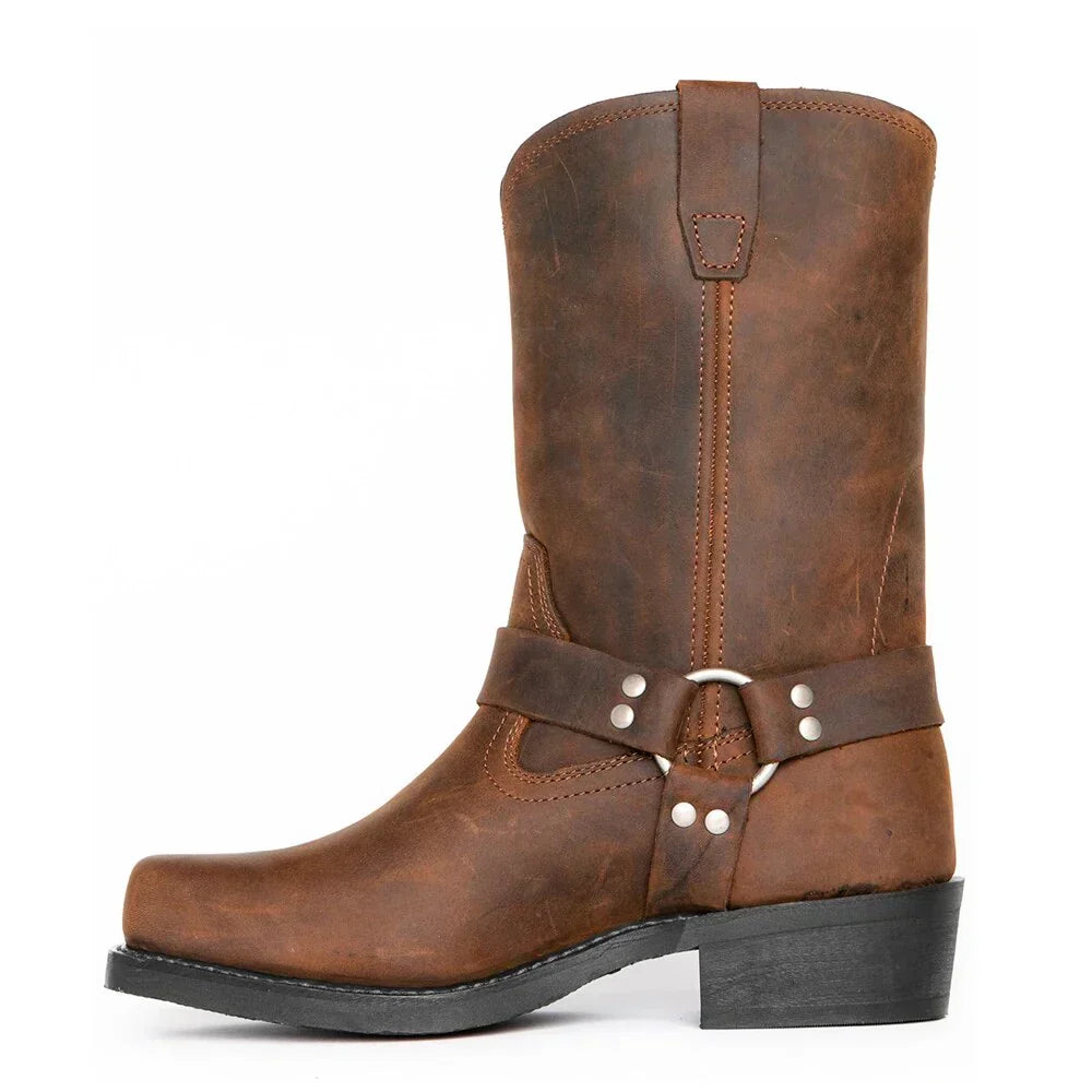 Carl | Botas vaqueras de cuero para hombre