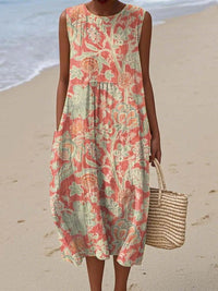 Vestido sin mangas