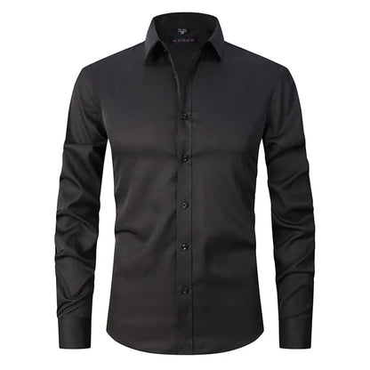 Men's Slim-Fit Button-Down Shirt
