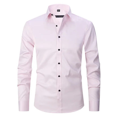 Men's Slim-Fit Button-Down Shirt