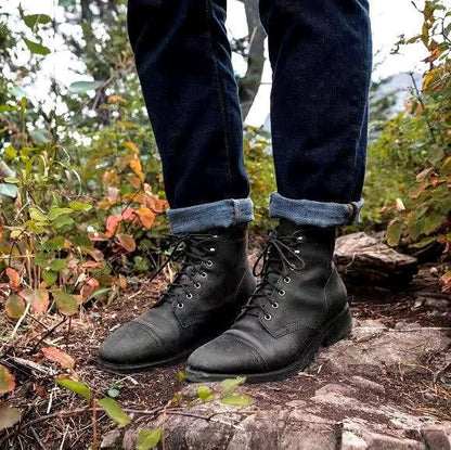 Christian | Botas de invierno con cordones para hombre