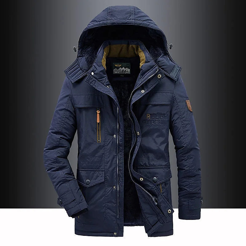 Austin | Chaquetas de invierno resistentes con capucha para hombre