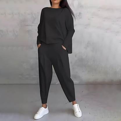 Maya | Top y pantalones holgados informales para mujer